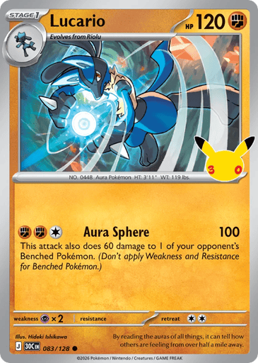 Lucario - 30th Celebration 83