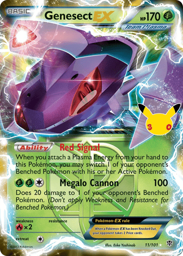 Genesect-EX - 30th Celebration: Classic Collection 11