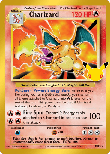 Charizard - 30th Celebration: Classic Collection 4