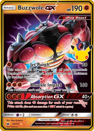 Buzzwole-GX - 30th Celebration: Classic Collection 57