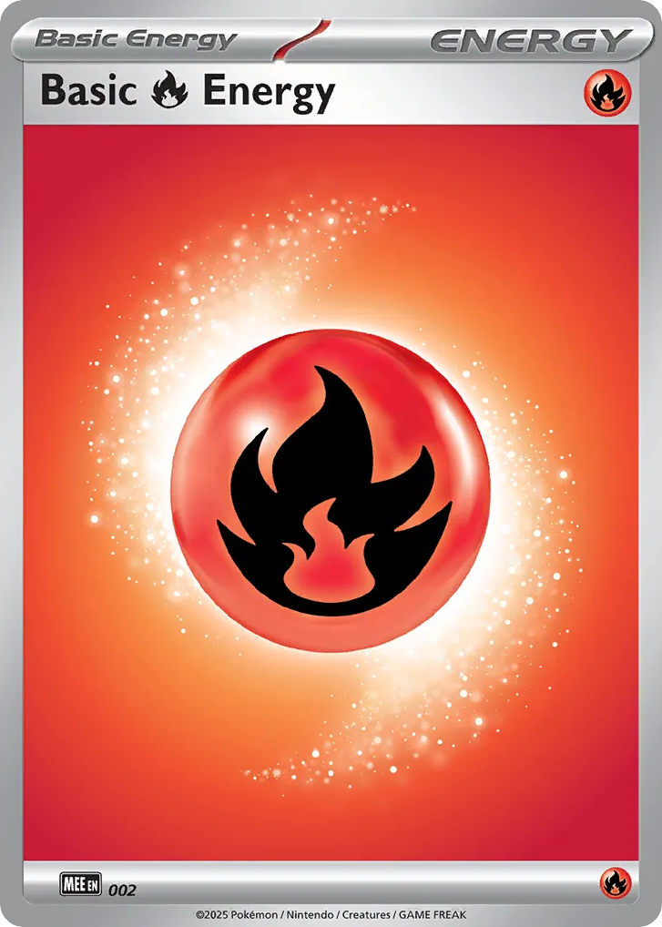Basic Fire Energy – Mega Evolution Energies 002 Pokémon card