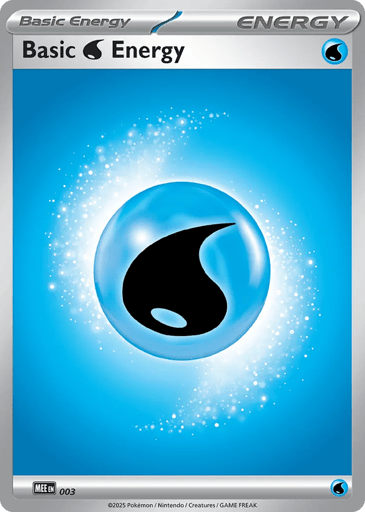 Basic Water Energy - Mega Evolution Energies 3