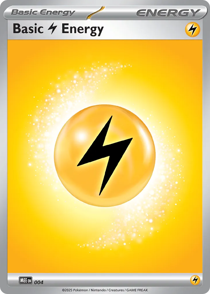 Basic Lightning Energy – Mega Evolution Energies 004 Pokémon card