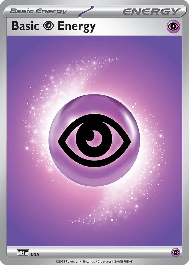 Basic Psychic Energy – Mega Evolution Energies 005 Pokémon card