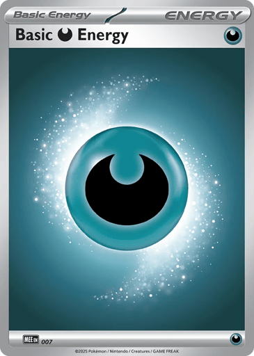 Basic Darkness Energy - Mega Evolution Energies 7