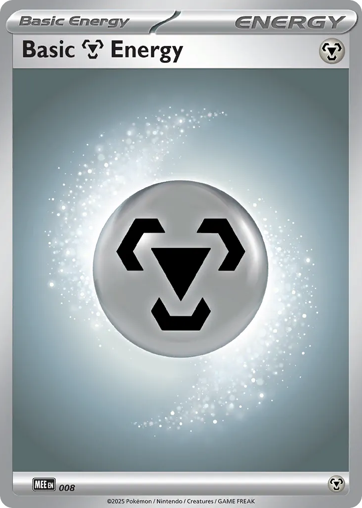 Basic Metal Energy – Mega Evolution Energies 008 Pokémon card