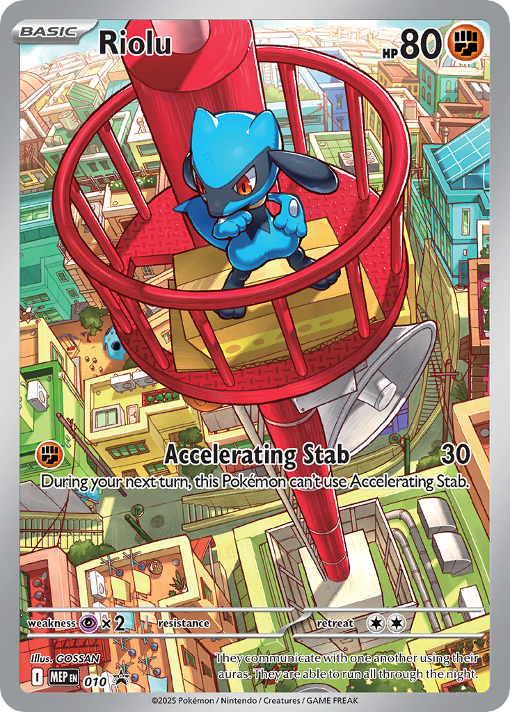 Riolu – Mega Evolution Black Star Promos 010 Pokémon card