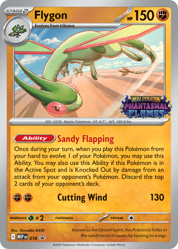 Flygon - Mega Evolution Black Star Promos 16