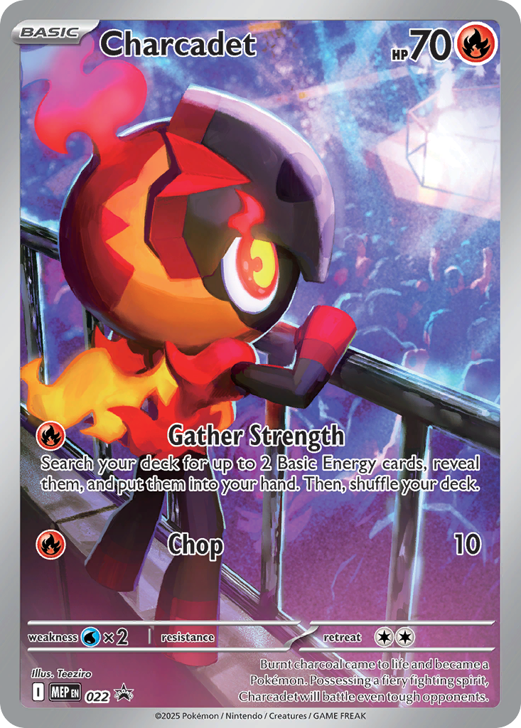 Charcadet – Mega Evolution Black Star Promos 022 Pokémon card
