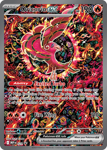 Oricorio ex - Mega Evolution Black Star Promos 24