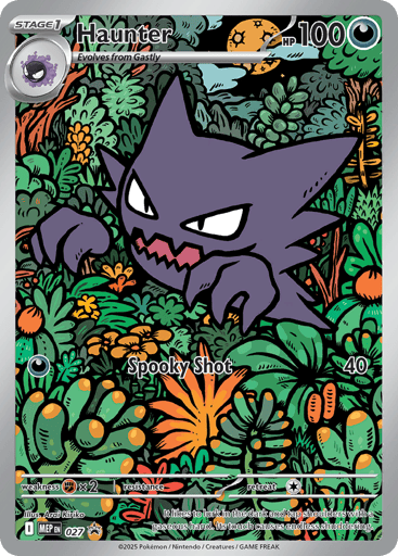 Haunter - Mega Evolution Black Star Promos 27