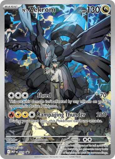 N's Zekrom - Mega Evolution Black Star Promos 31