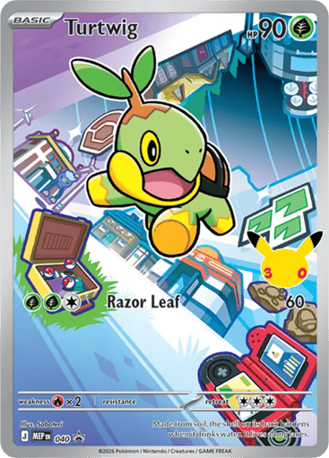 Turtwig - Mega Evolution Black Star Promos 40