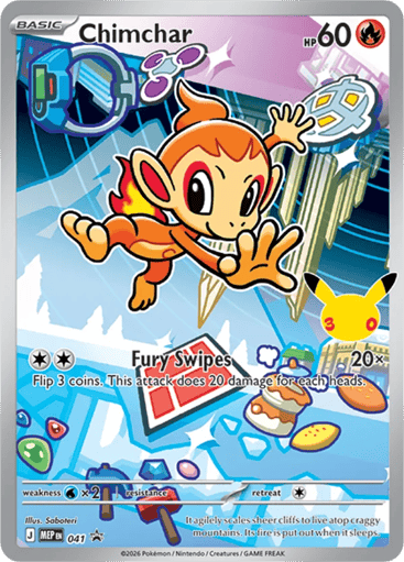 Chimchar - Mega Evolution Black Star Promos 41