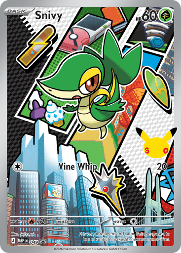 Snivy - Mega Evolution Black Star Promos 49
