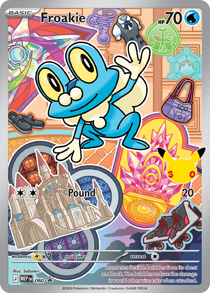 Froakie – Mega Evolution Black Star Promos 060 Pokémon card