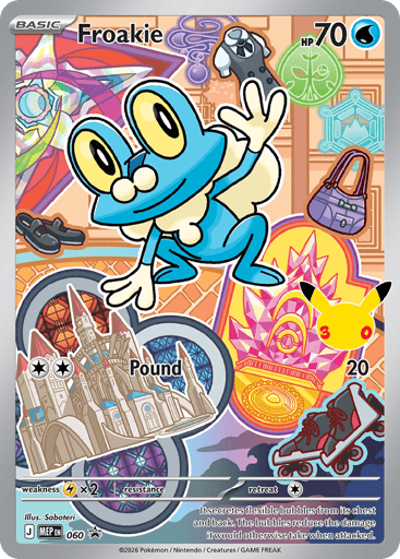 Froakie - Mega Evolution Black Star Promos 60
