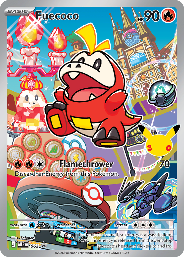 Fuecoco – Mega Evolution Black Star Promos 062 Pokémon card