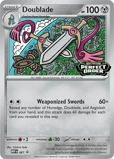 Doublade - Mega Evolution Black Star Promos 67