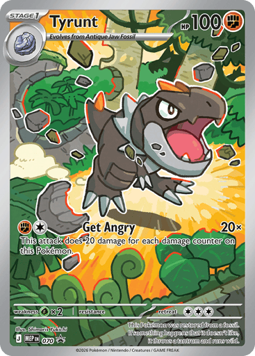 Tyrunt - Mega Evolution Black Star Promos 70