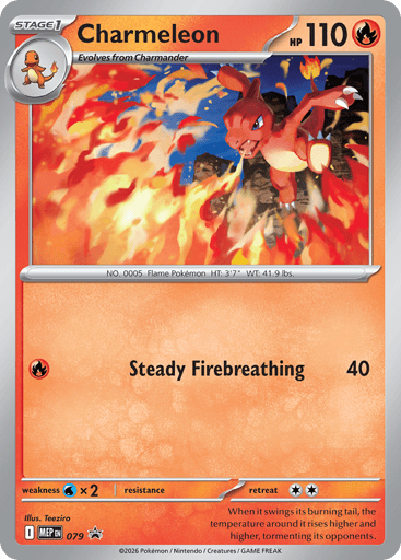 Charmeleon - Mega Evolution Black Star Promos 79