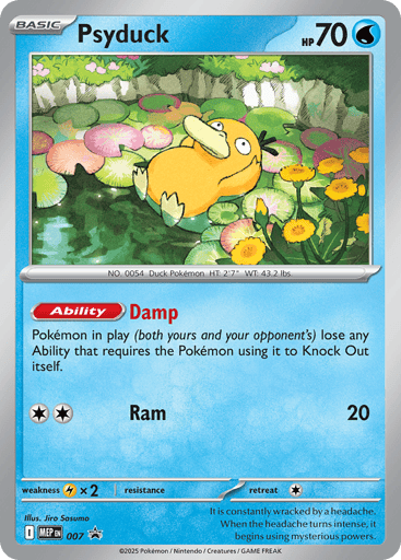 Psyduck - Mega Evolution Black Star Promos 7