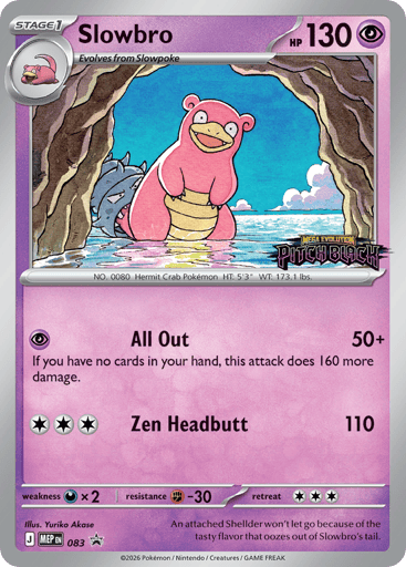 Slowbro - Mega Evolution Black Star Promos 83