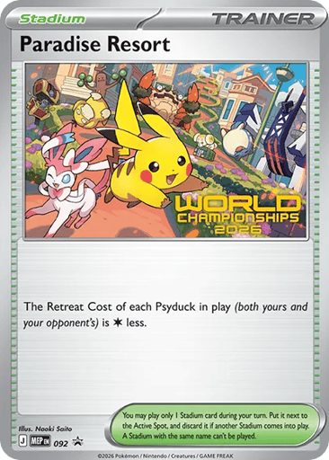 Paradise Resort - Mega Evolution Black Star Promos 92