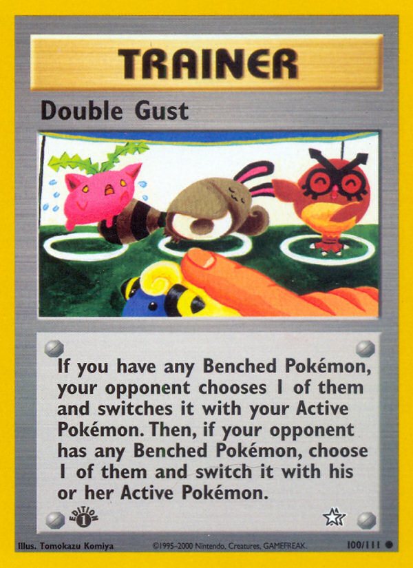 Double Gust – Neo Genesis 100/111 Pokémon card