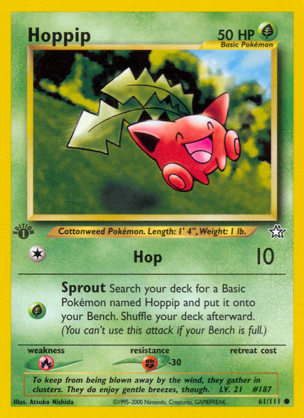 Hoppip – Neo Genesis 61/111 Pokémon card