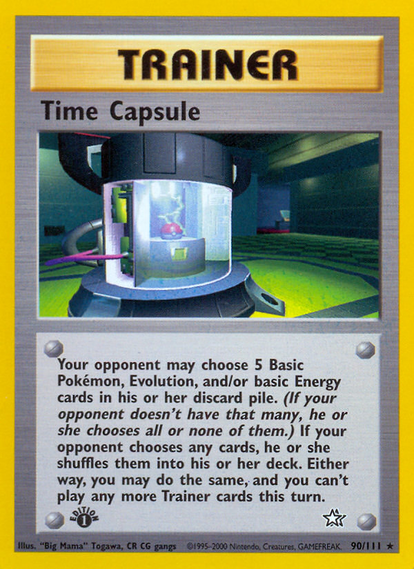 Time Capsule – Neo Genesis 90/111 Pokémon card