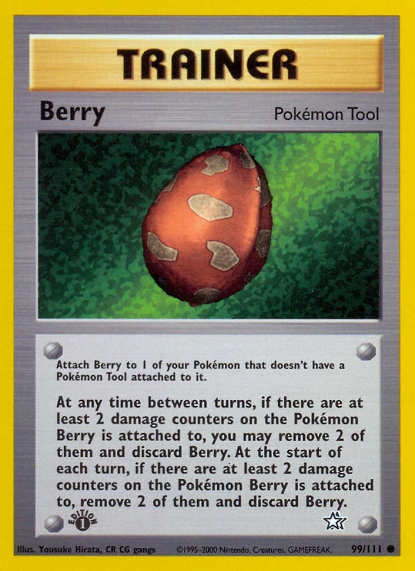 Berry – Neo Genesis 99/111 Pokémon card