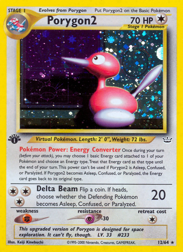 Porygon2 – Neo Revelation 12/64 Pokémon card