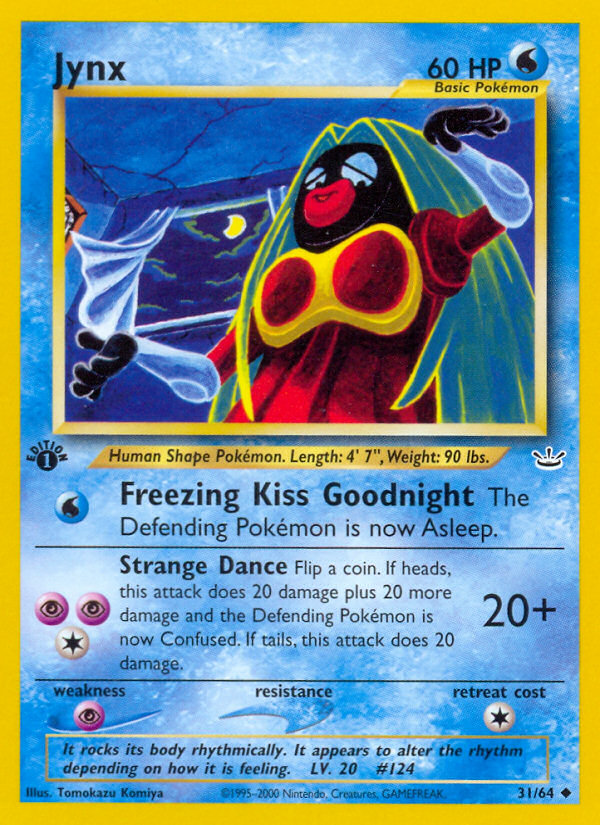 Jynx – Neo Revelation 31/64 Pokémon card