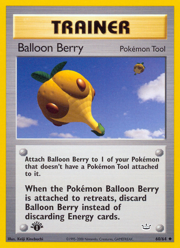Balloon Berry – Neo Revelation 60/64 Pokémon card