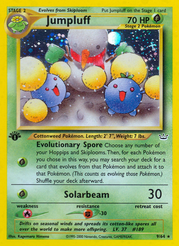Jumpluff – Neo Revelation 9/64 Pokémon card