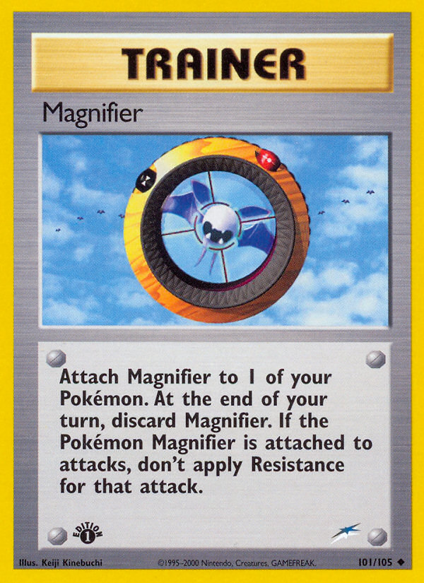 Magnifier – Neo Destiny 101/105 Pokémon card