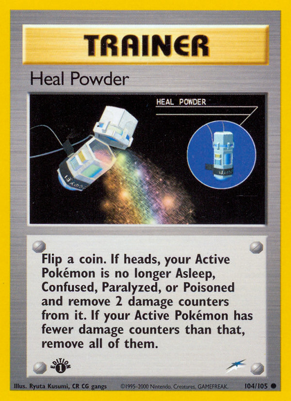 Heal Powder – Neo Destiny 104/105 Pokémon card