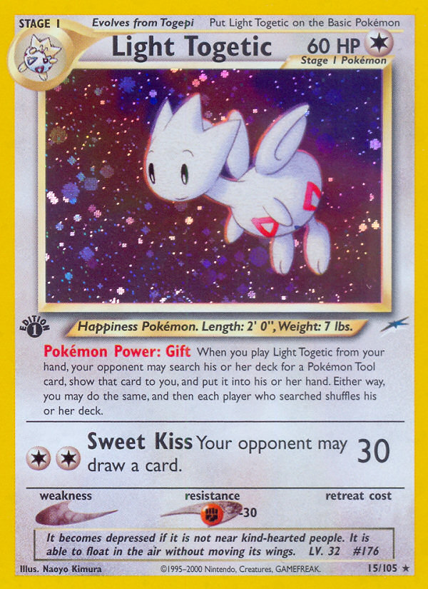 Light Togetic – Neo Destiny 15/105 Pokémon card
