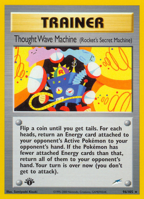 Thought Wave Machine – Neo Destiny 96/105 Pokémon card