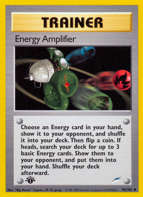 Energy Amplifier – Neo Destiny 98/105 Pokémon card