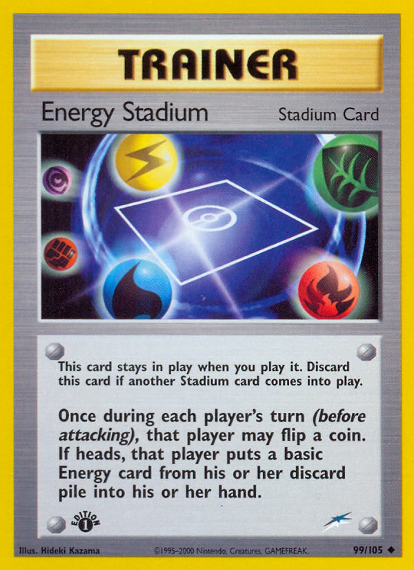 Energy Stadium – Neo Destiny 99/105 Pokémon card