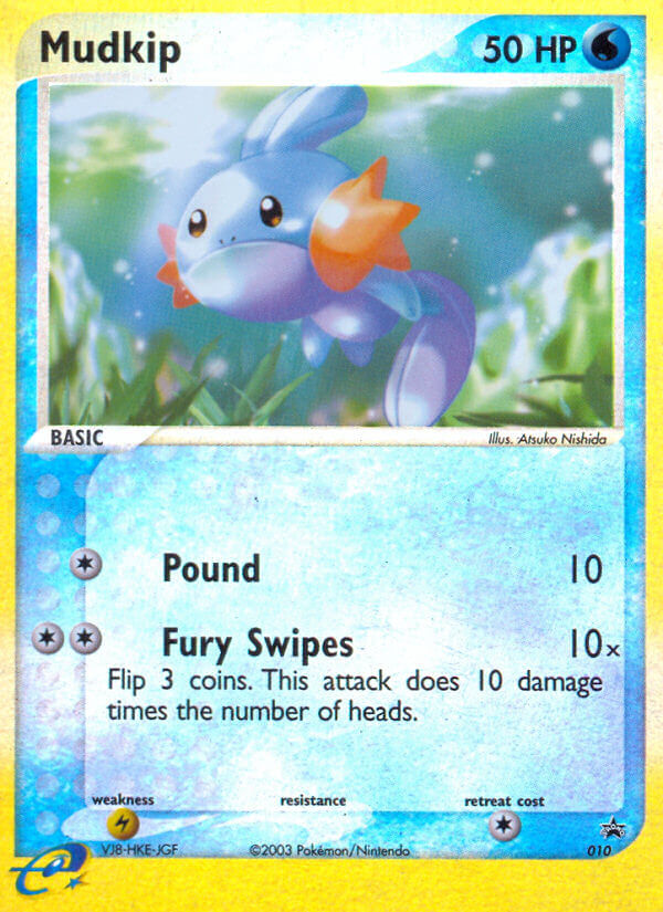 Mudkip – Nintendo Black Star Promos 010 Pokémon card