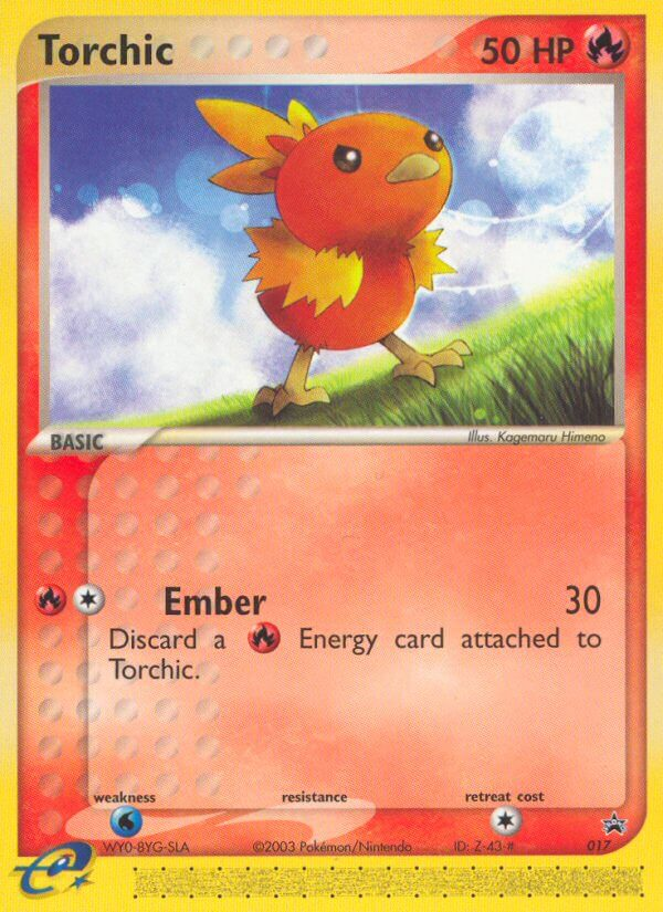 Torchic – Nintendo Black Star Promos 017 Pokémon card