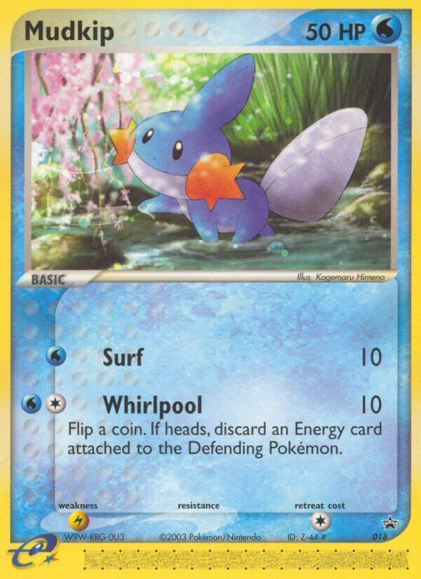 Mudkip – Nintendo Black Star Promos 018 Pokémon card
