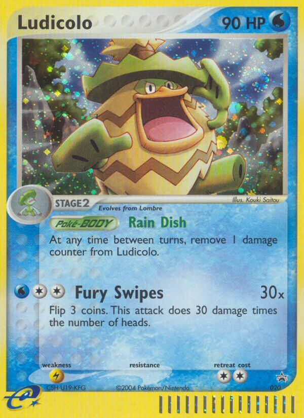 Ludicolo – Nintendo Black Star Promos 020 Pokémon card