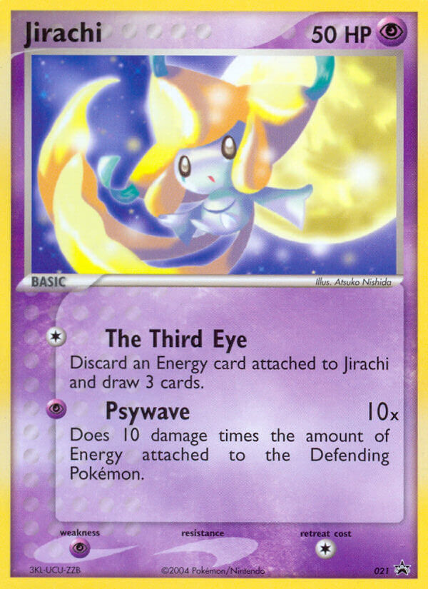 Jirachi – Nintendo Black Star Promos 021 Pokémon card
