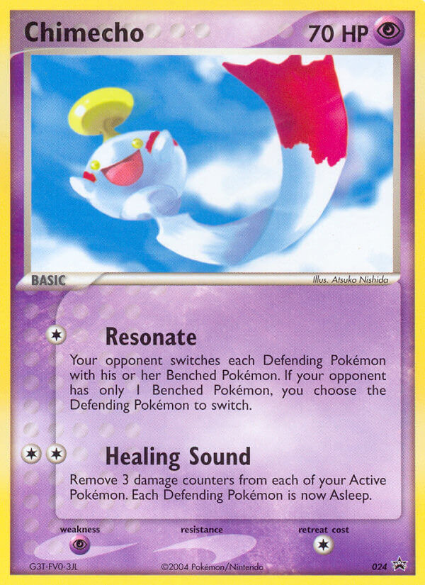Chimecho – Nintendo Black Star Promos 024 Pokémon card