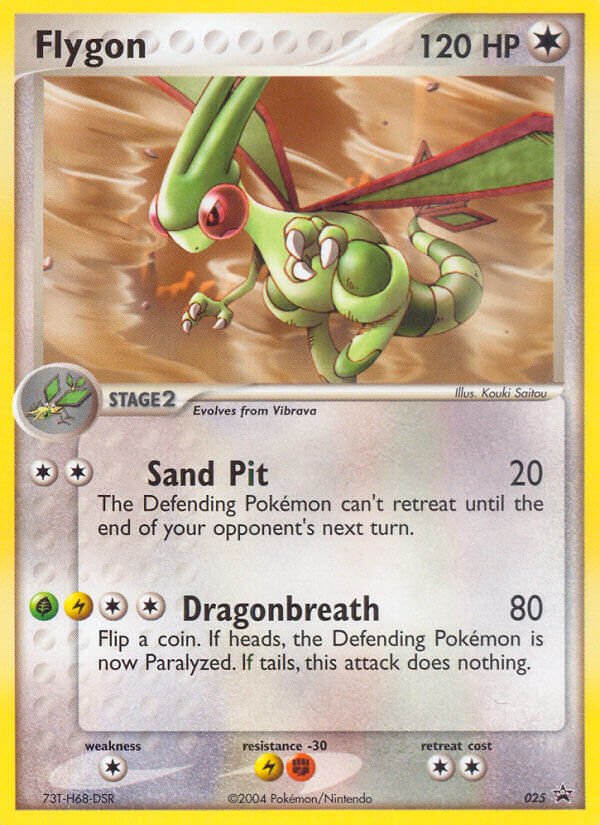 Flygon – Nintendo Black Star Promos 025 Pokémon card