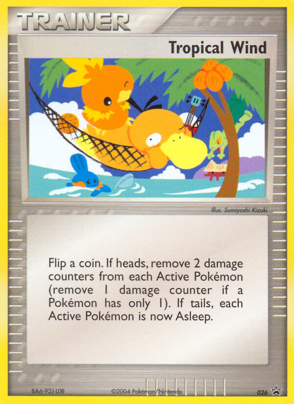 Tropical Wind – Nintendo Black Star Promos 026 Pokémon card